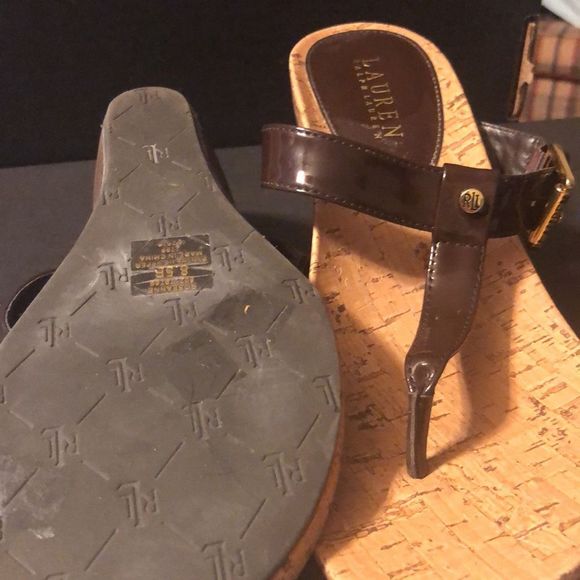 Lauren Ralph Lauren wedge sandals - Picture 4 of 8